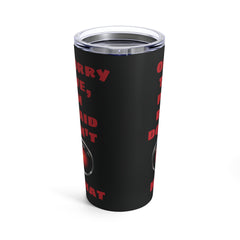 Open The Pod Bay Doors HAL Quote - 20oz Stainless Steel Tumbler