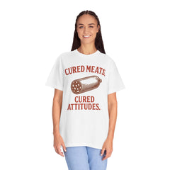 Cured Meats Graphic Tee - Funny Foodie Wear, Gift for Meat Lovers