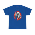 Fiery Fire Ghost - Graphic Unisex Heavy Cotton Tee