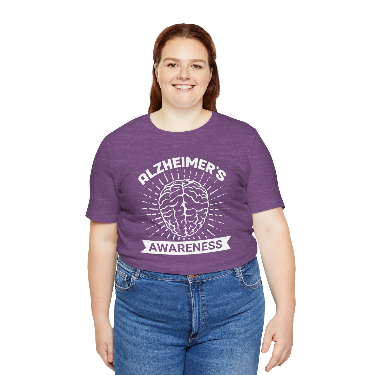 Alzheimers Awareness - Unisex Jersey Short Sleeve Tee