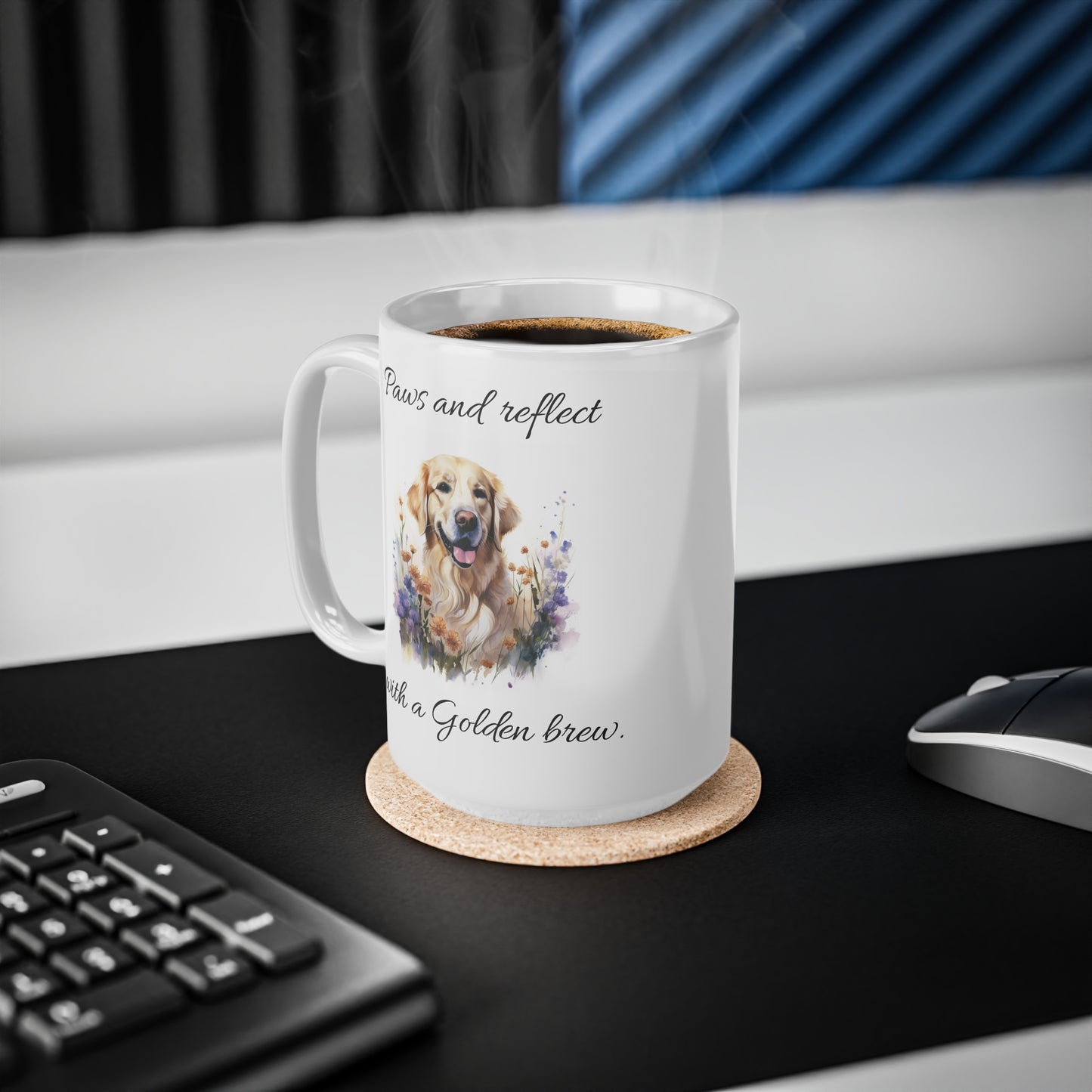 Golden Retriever ceramic mug