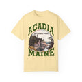 Arcadia National Park, Comfort Colors Soft Relaxed Fit Unisex Garment-Dyed T-shirt