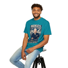 Nukes I Am Your Father Vintage United States Navy Nuclear Power Submarine Graphic T-Shirt