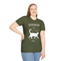 Cat Petting Guide Quote, Unisex Softstyle Graphic T-Shirt