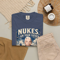 Nukes I Am Your Father Vintage United States Navy Nuclear Power Submarine Graphic T-Shirt