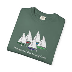 Hempstead Bay Sailing Club T-Shirt — Vintage Sailboat Race Day Tee