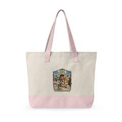Who Let The Dogs Out  Baldwin Harbor Animal Hospital Canvas Tote — Zippered Tote Bag for Dog Lovers