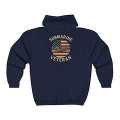 Submarine Veteran-Themed Hoodie, Cozy Sweatshirt for Submarine Veterans, Perfect Gift for Military Families, Patriotic Apparel, Memorial Day Gift