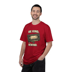 Be Kind Rewind Cassette T-Shirt — Retro 80s Vintage Tape Tee
