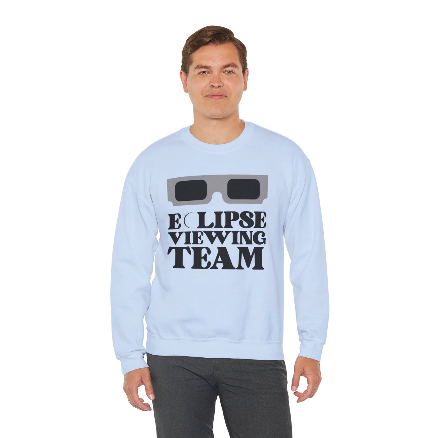 ECLIPSE VIEWING TEAM Unisex Crewneck Sweatshirt