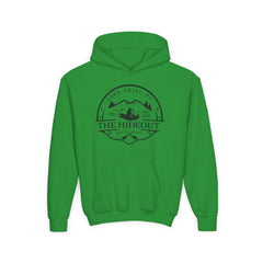 Youth Hoodie — 'The Hideout' Lake Ariel PA Mountain Adventure Hoodie