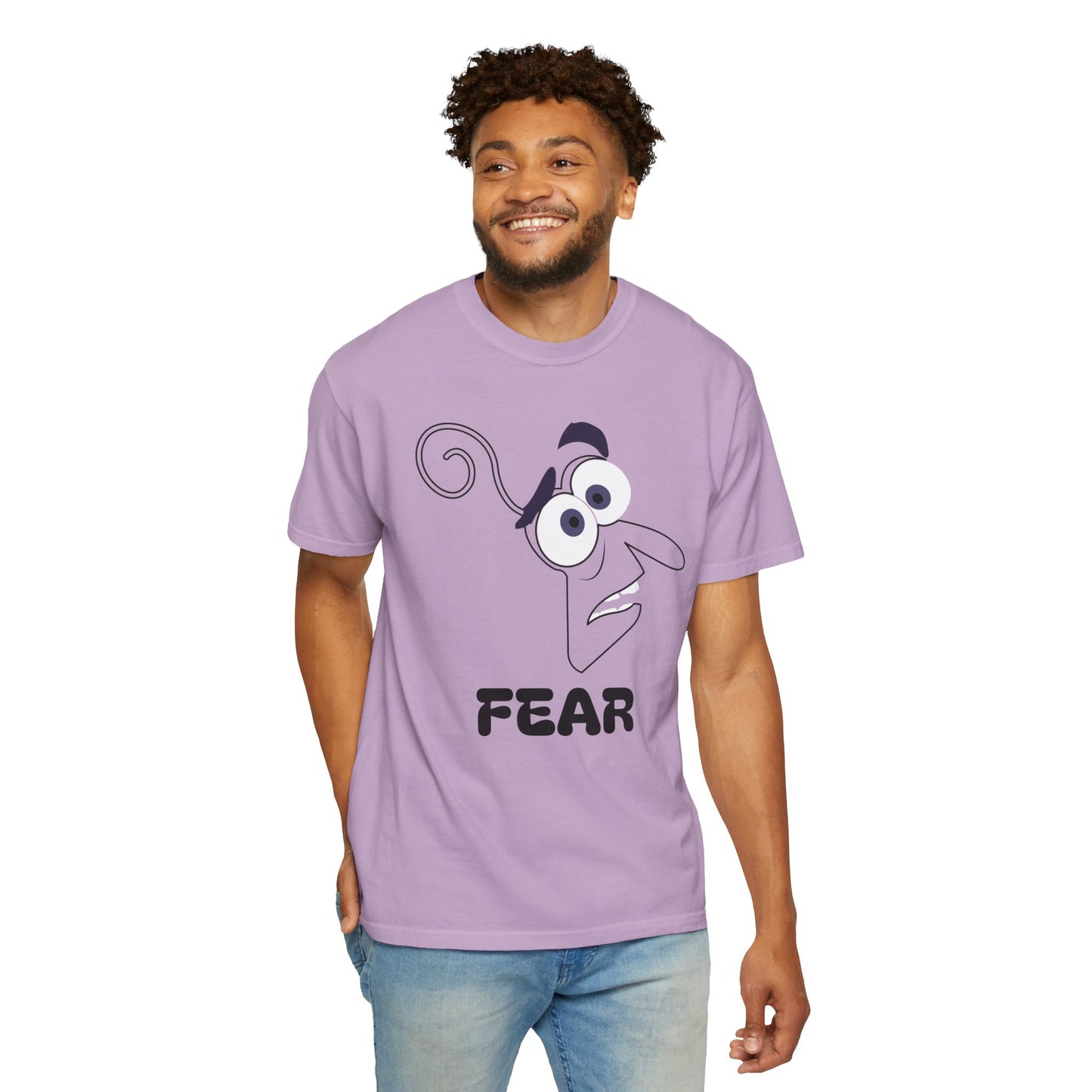 FEAR Emotion Graphic Unisex Comfort Colors Garment Dyed T Shirt