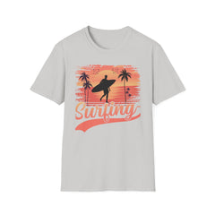 Surfing Unisex Softstyle Graphic T-Shirt
