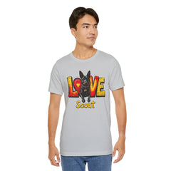 Personalized Love Your Dog T-Shirt — Designed with your dogs name and picture Graphic Tee