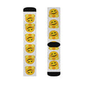 Emoji with Hands - Graphic Sublimation Socks