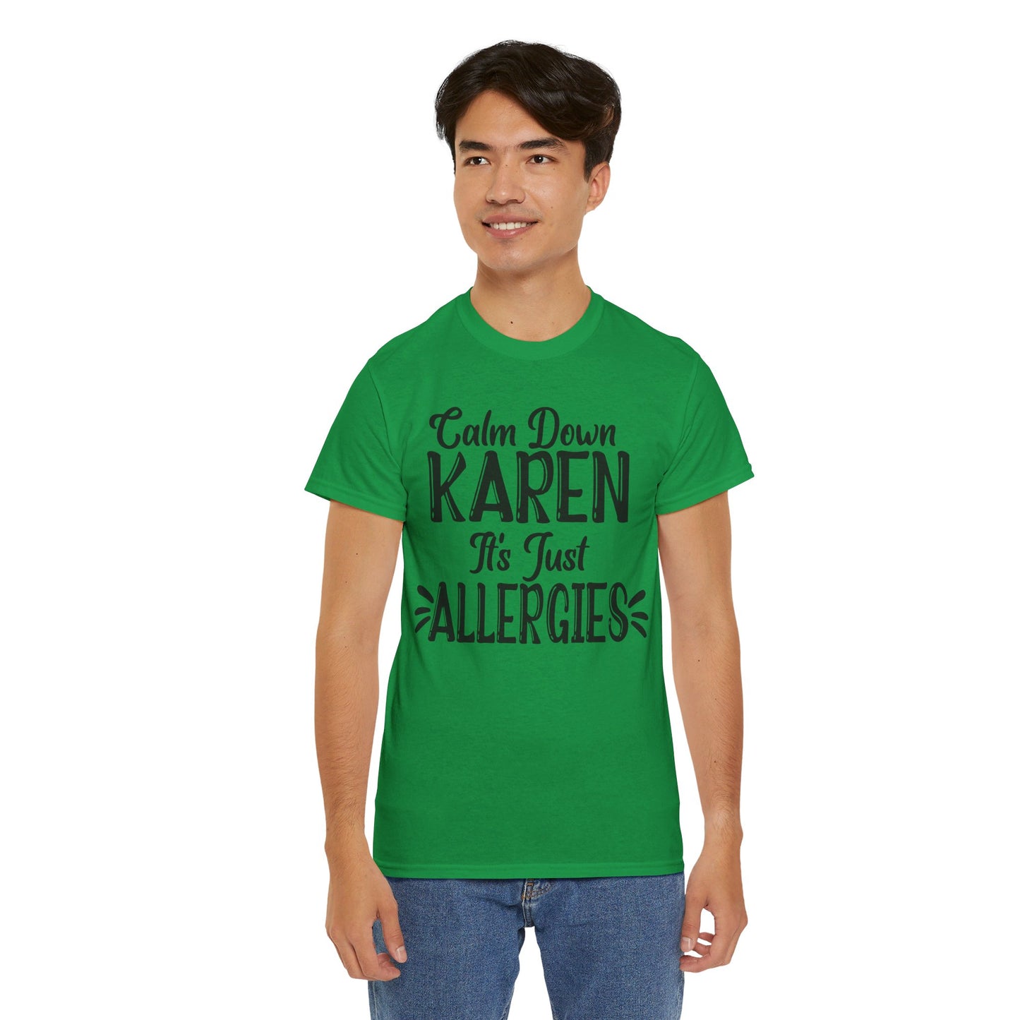 Calm Down Karen Unisex Heavy Cotton Tee