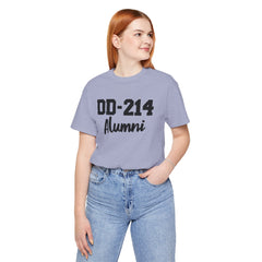 DD-214 Alumni Tee — Military Service Veteran Tribute T-Shirt