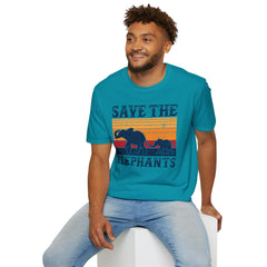 Save the Elephants Unisex Softstyle T-Shirt