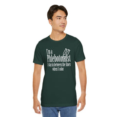 Phlebotomist Humor Tee, Funny Medical Shirt, Nurse Gift, Blood Tech Wear, Cute Phlebotomy Humor, Healthcare Apparel