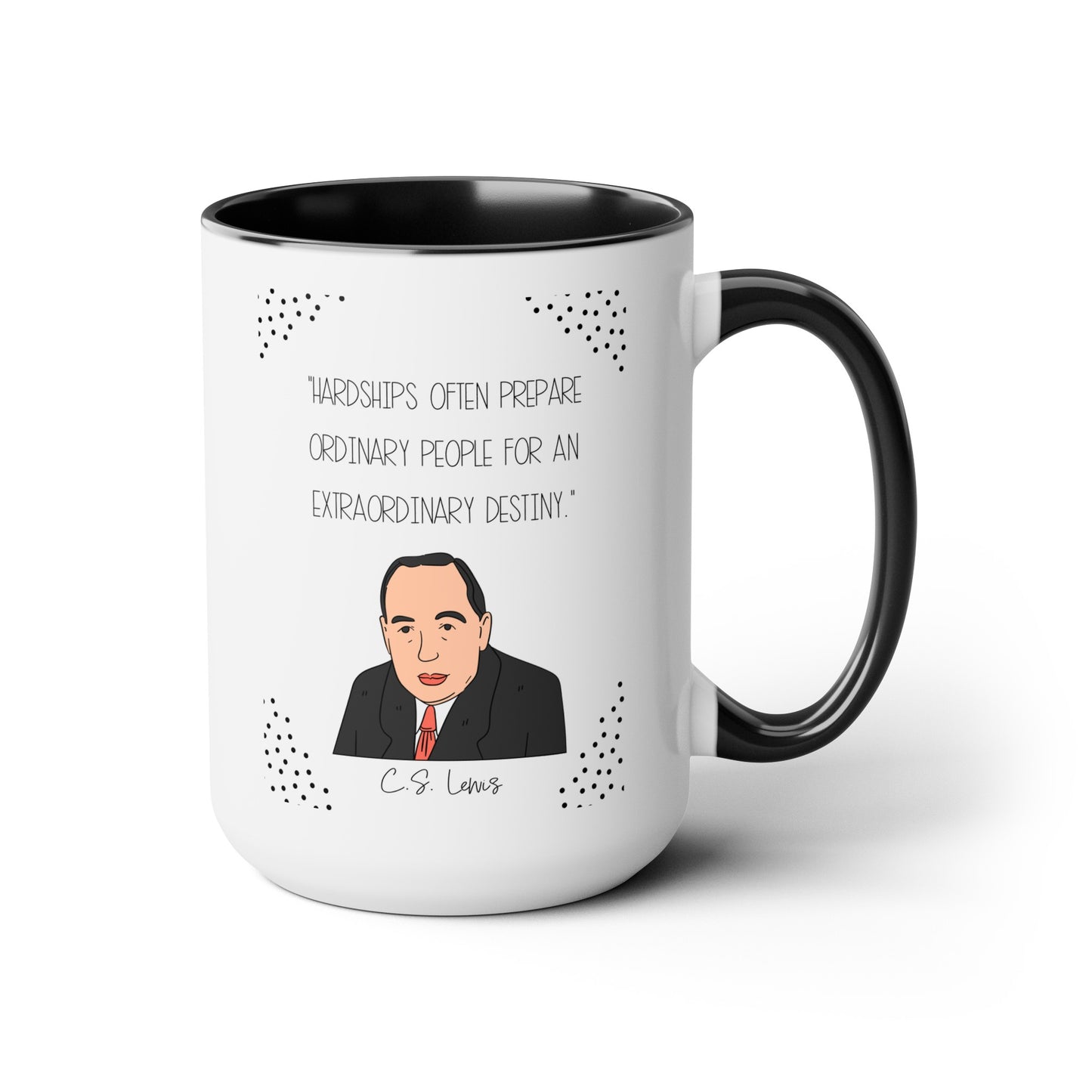 CS Lewis Quote Mug,Famous Author Mug,inspirational mug,gift for him,gift for her,history buff gift,teacher mug idea,famous quote mug