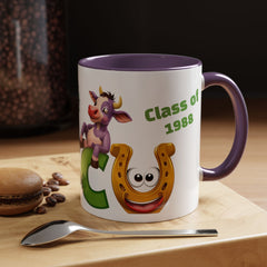 Russell Sage College Mascot Characters 11oz or 15 oz Ceramic Mug - Personalize your mug with your grad year by entering it in the notes field before you complete your purchase