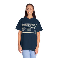 Nautical Science T-Shirt, Unisex Graphic Tee, Marine Themed Apparel, Gift for Engineers, Submarine Enthusiast Shirt, Casual Wear