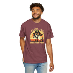 Joshua Tree National Park Graphic, Comfort Colors Soft Relaxed Fit Unisex Garment-Dyed T-shirt