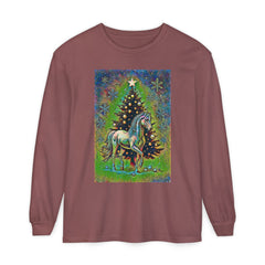 Horse Christmas Long Sleeve T-Shirt