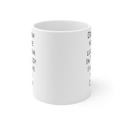 Mom humor mug, funny mom gift, gift from daughter, unique mom gift, coffee lover, humorous mug, Mothers Day gift, gift for mom, Birthday mug