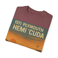 Vintage Plymouth 1971 Hemi Barracuda T-Shirt