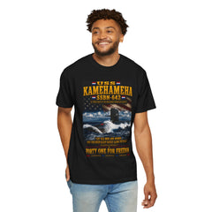 USS Kamehameha SSBN-642 Submarine T-Shirt — "Forty One for Freedom" Navy Tribute