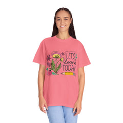 Floral Teacher T-Shirt - Comfort Colors Soft