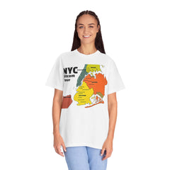 NYC Sitcoms Tour Comfort Colors T-shirt - Unisex Garment-Dyed