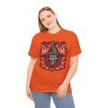 Flaming Fire Witch - Graphic Unisex Heavy Cotton Tee