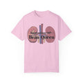 Nephrology NP Bean Queen, Graphic Unisex Garment-Dyed T-shirt