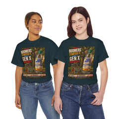 Boomers Started It. Gen X Perfected It. Vintage Hose Water Bottle Graphic Tee