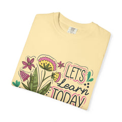 Floral Teacher T-Shirt - Comfort Colors Soft