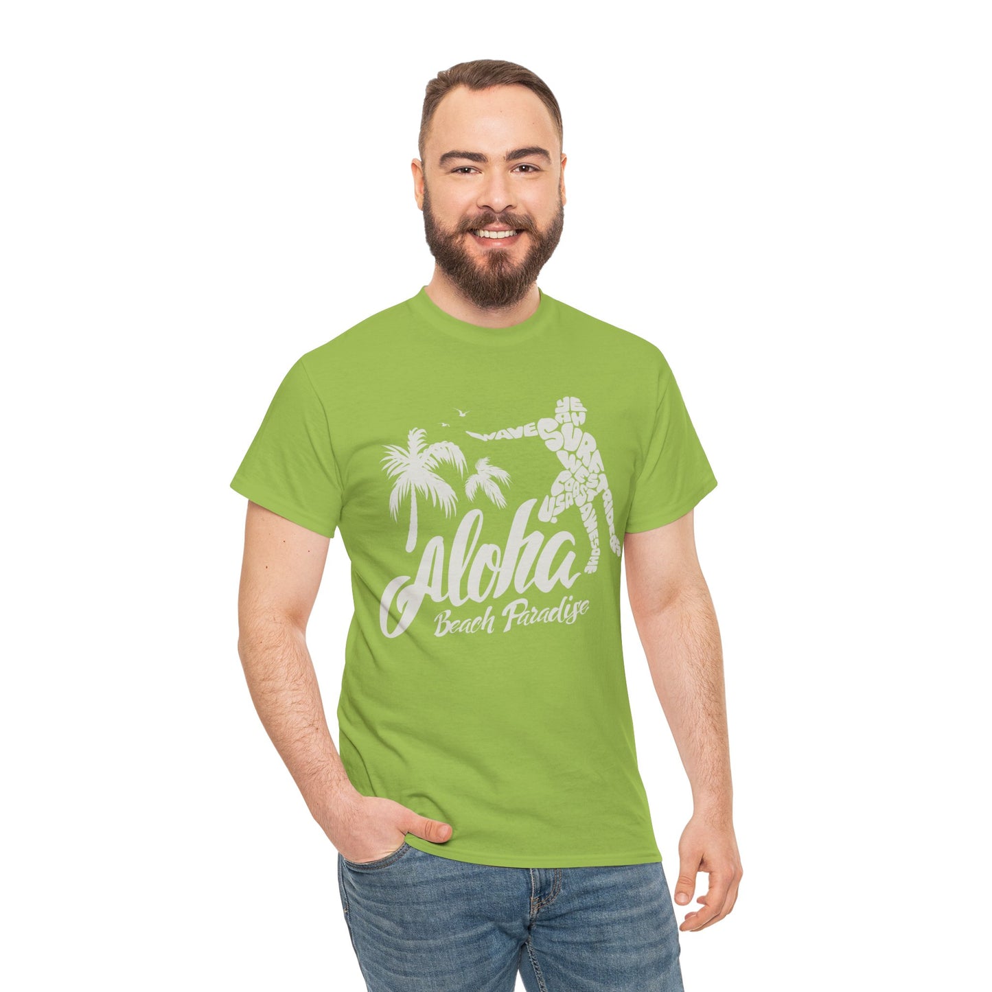 Aloha Paradise Unisex Heavy Cotton Tee