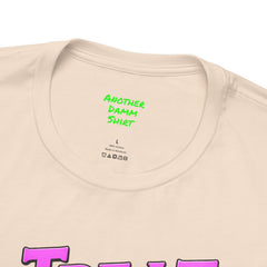 Personalized Treat Dealer T-Shirt — Funny Pet Lover Tee with Girl and Dog on Purple Couch