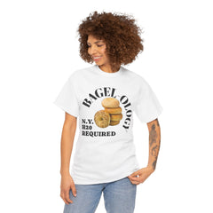 BAGEL -OLOGY NY H20 Needed - Unisex Heavy Cotton Tee