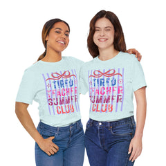 Tired Teacher Summer Club Tee