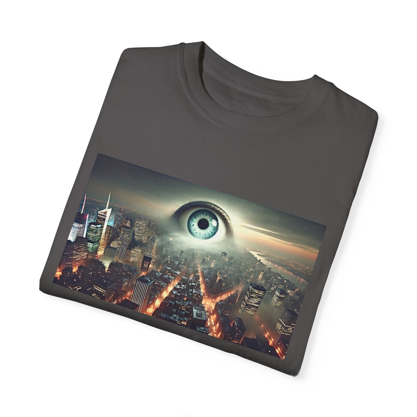 Alan Parsons Project Influenced Eye In The Sky Mural Graphic - Unisex Comfort Colors Shirt