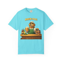 Golden Retriever Brewer Beer T-Shirt — Cute Brew-Dog Graphic Tee