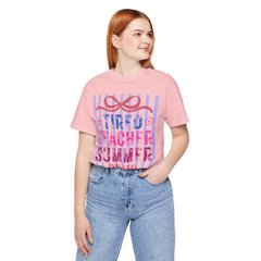 Tired Teacher Summer Club Tee