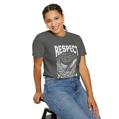 Respect the Locals Whale T-Shirt — Marine Conservation Graphic