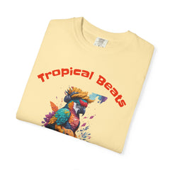Tropical Beats Graphic T-Shirt — Feathery Feats Design