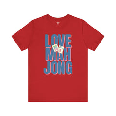 Love Mahjong Graphic Unisex Tee