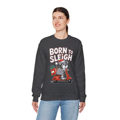 Born To Sleigh - Unisex Heavy Blend™ Crewneck Sweatshirt