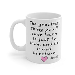 The greatest thing you'll ever learn is just to love | Moulin Rouge Movie Quote,Valentine Gift,Anniversary Gift,Boyfriend Gift,Husband Gift