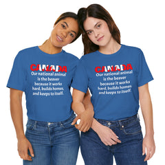 Funny Canadian National Quote Tee Shirt - Unisex Tee